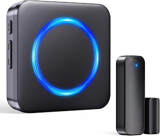 Satisure Wireless Door Chime Sensor: 700ft Range, 58 Ringtones, 5 Volumes for Kids Safety, Business Entry, Home Alerts