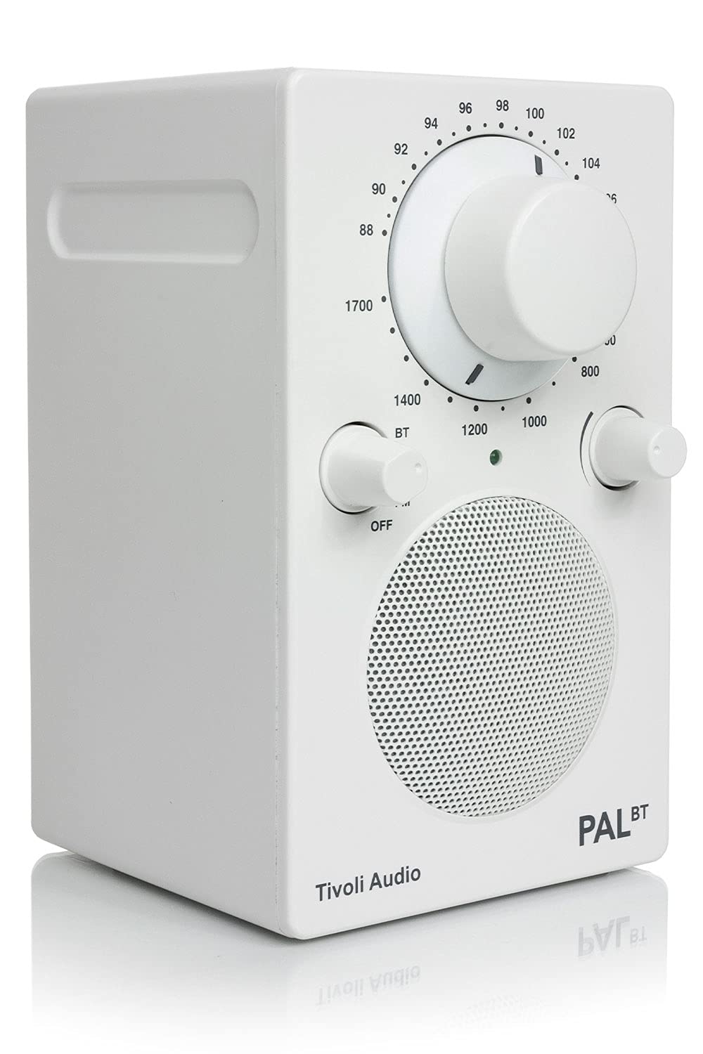 Tivoli Audio PAL BT - Portable Bluetooth AM/FM Radio (White)