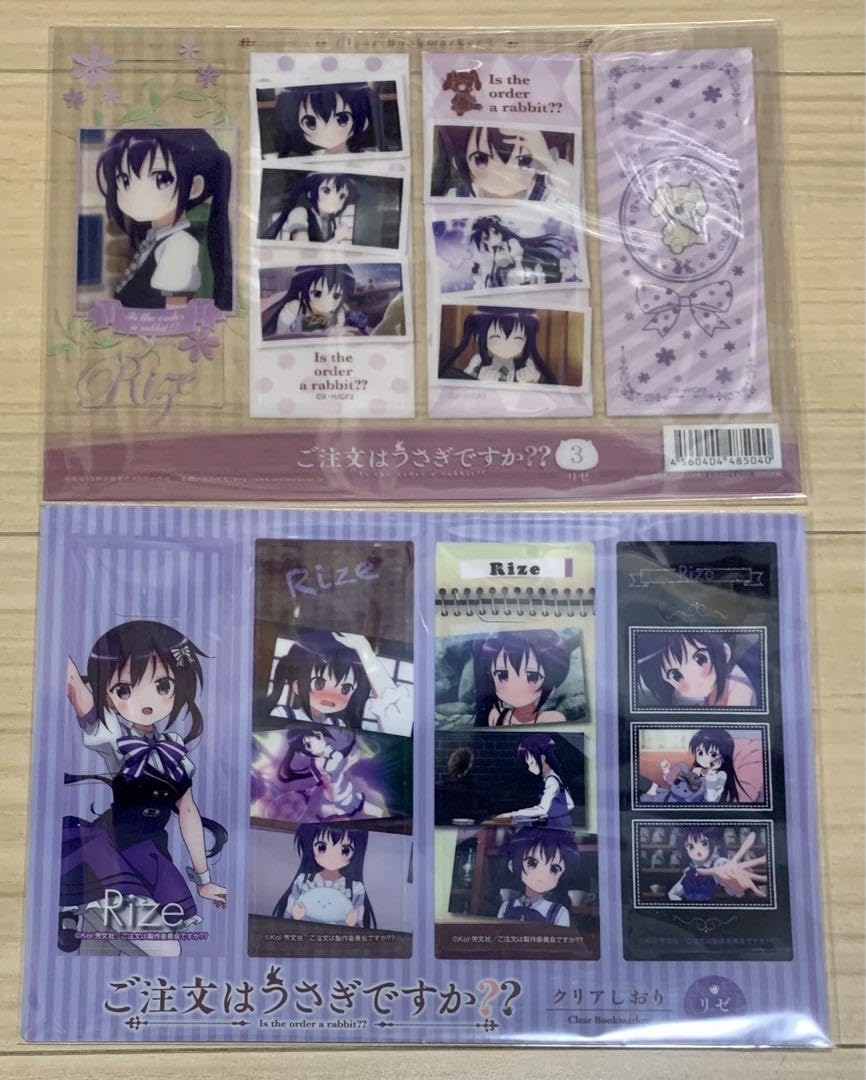 アニメ グッズ ご注文はうさぎですか しおり デスノート しおり