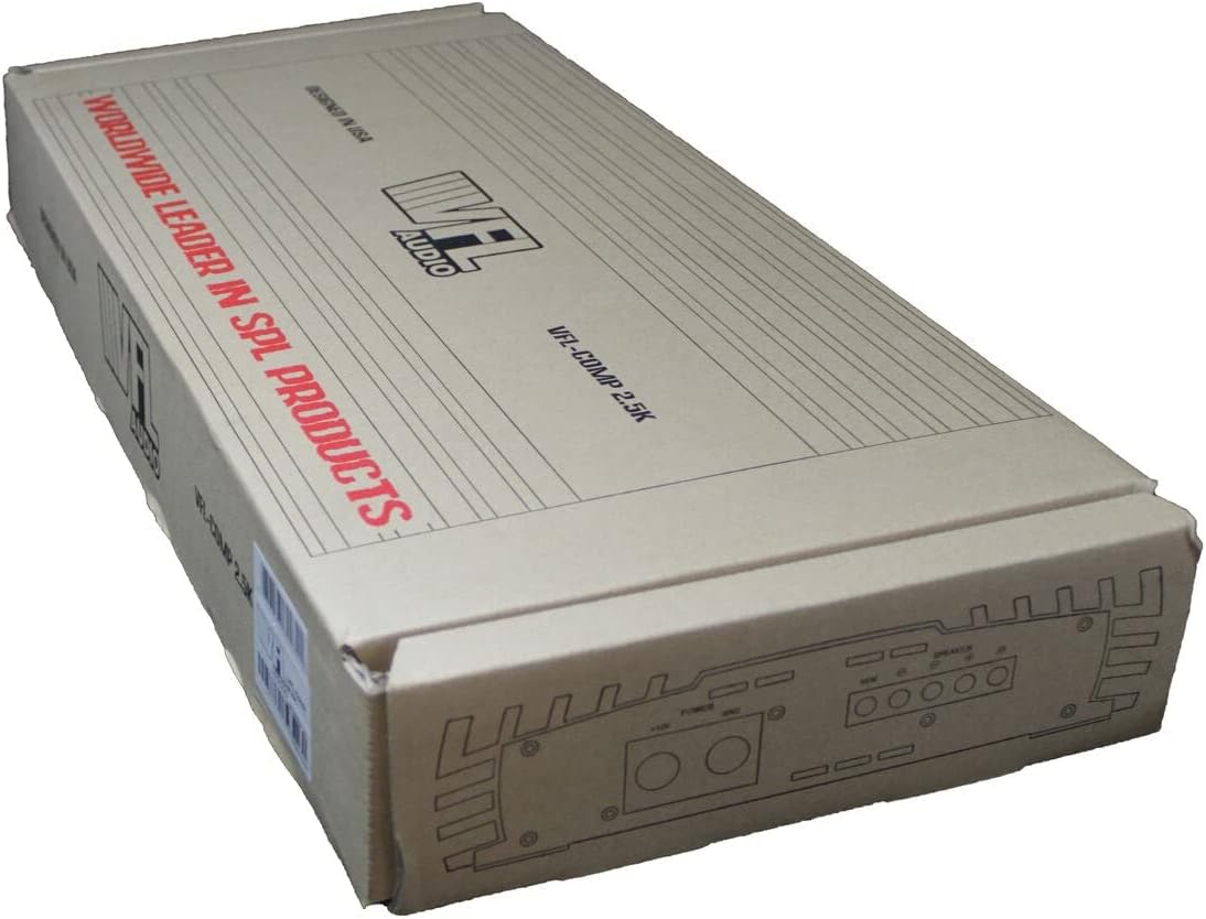 American Bass VFLCOMP2.5K VFL Competition Amplifier 2500 Watts, D Class