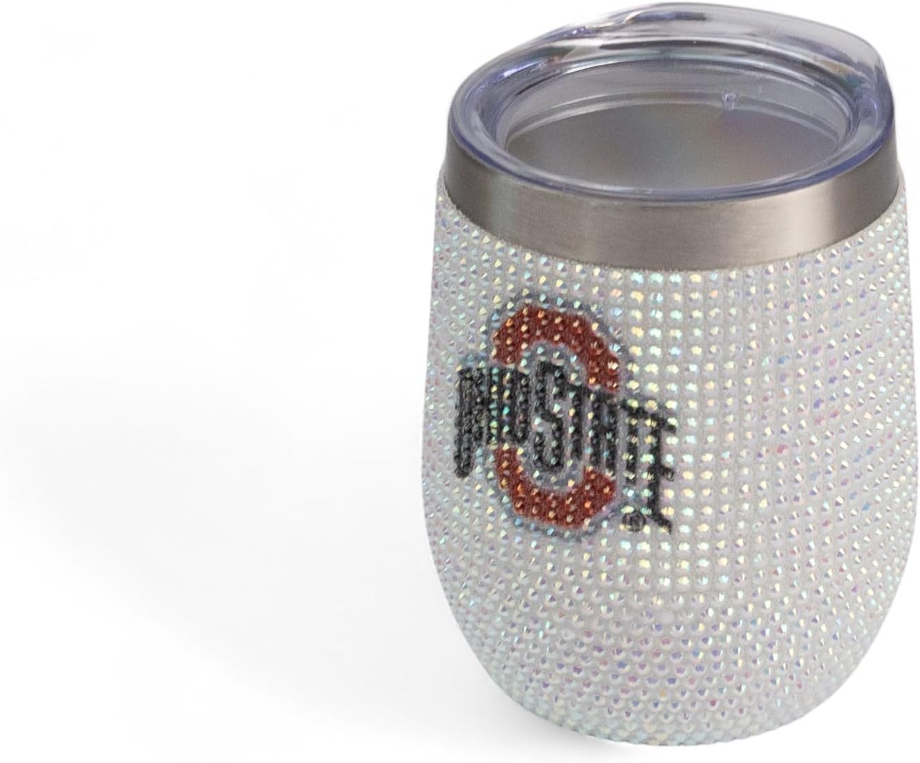 The Memory Company | Licensed NCAA 2-Pack Bling SS Stemless Wine Tumblers