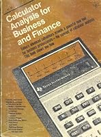 Calculator Analysis for Business and Finance 0895120151 Book Cover