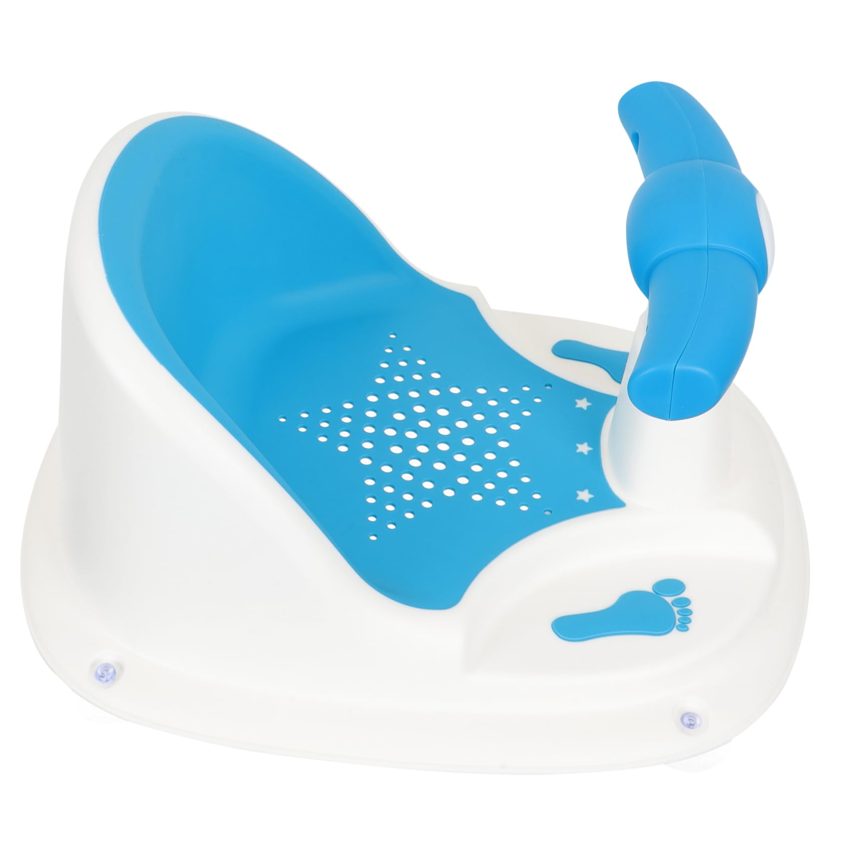 ERINGOGO Asiento de Baño para Bebés Estructura Estable y Soporte Cómodo, Fabricado en Pp y Tpe, Adecuado para Colocar a Niños Pequeños el Baño
