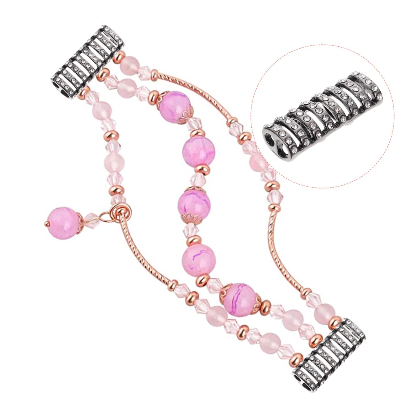 Housoutil Lot De 4 Connecteurs De Montre En Alliage Adaptateurs De Bracelet De Montre Délicats Connecteurs De Bracelet De Montre Décoratifs 10 Pièces X 4