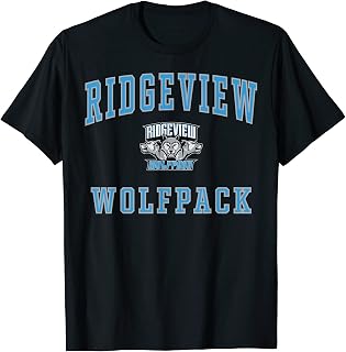 Ridgeview High School Wolfpack T-Shirt C1