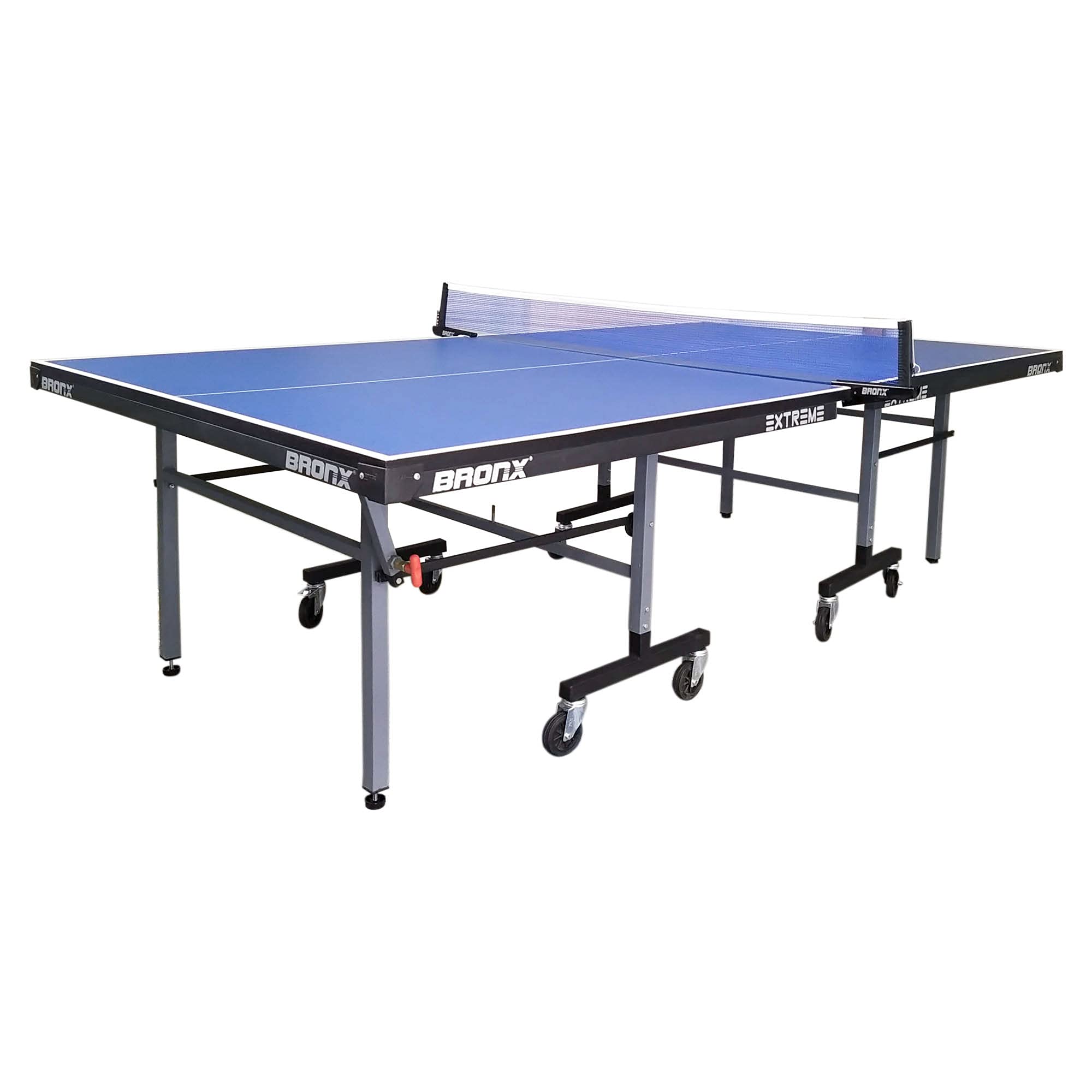 Bronx Extreme 25 mm Both Side Laminated Table Tennis Table with 75 mm 6+ 2 Lock Wheels (2 Table Tennis bat, 3 Table Tennis Balls and Table Tennis Table Cover), Blue (B09F3RPXS2) Amazon Price History, Amazon Price Tracker