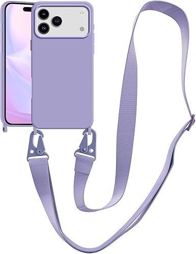 Miniatura 67 de Funda compatible con iPhone 13 con correa, funda cruzada para iPhone con cordón, ajustable, a prueba de golpes, protección contra caídas, funda