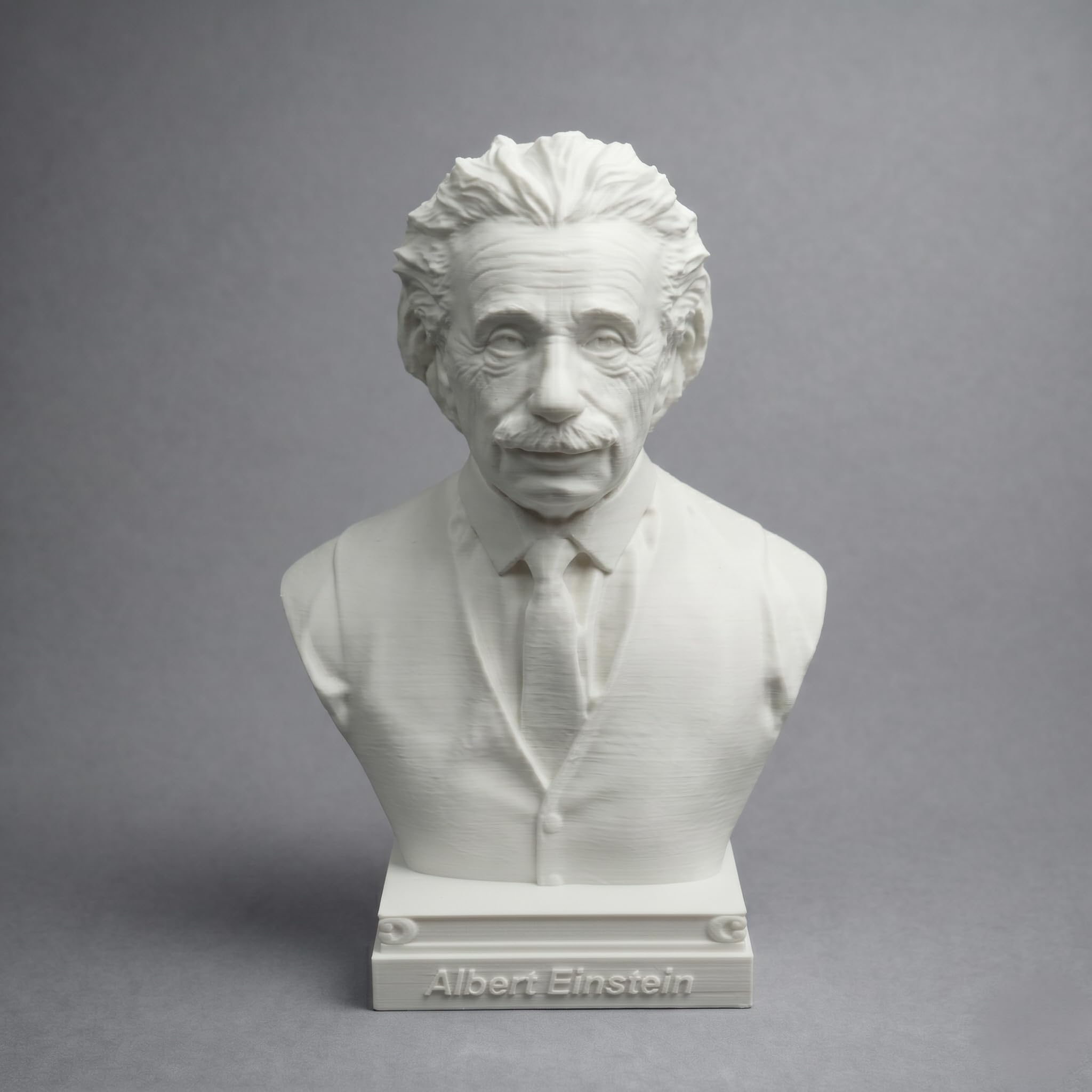 Otdlle Albert Einstein Isaac Newton Einstein Galileo Marie Curie Nikola Tesla Stephen Hawking Bust Head Sculpture Historical Statue Collectible Figurine Desk Top Home Decor (, 6" Hx4 Wx3 D)