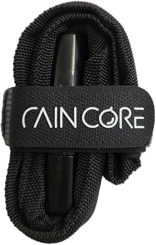 RAINCORE Candado de cable ligero para bicicleta Heavy Duti antirrobo, 24 pulgadas (23.6 in) - 0.27 libras (4.37 oz) - Candado de cadena de bicicleta