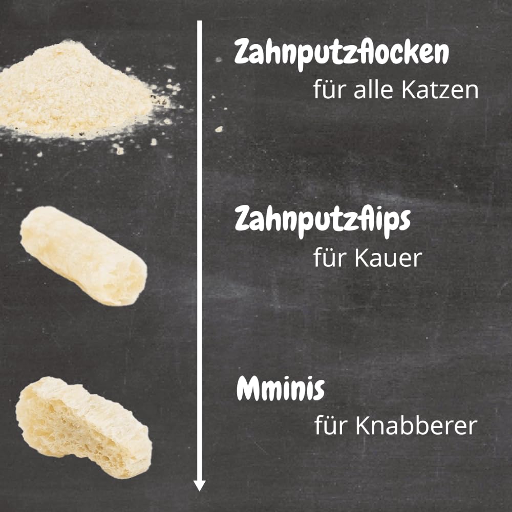 Qchefs Glückskiste Kuscheltuch Katze Geschenk für Katzen mit Natur Zahnpflege- auch gegen Zahnstein und Entzündungen