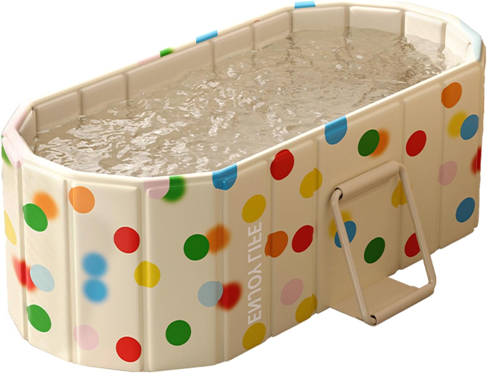 59''Portable insulated bathtub, Ice Bath Tub for Athletes, Inflation-free bathtub for shower, Ice Plunge Tub with Cover, Baths at Home & Outdoor