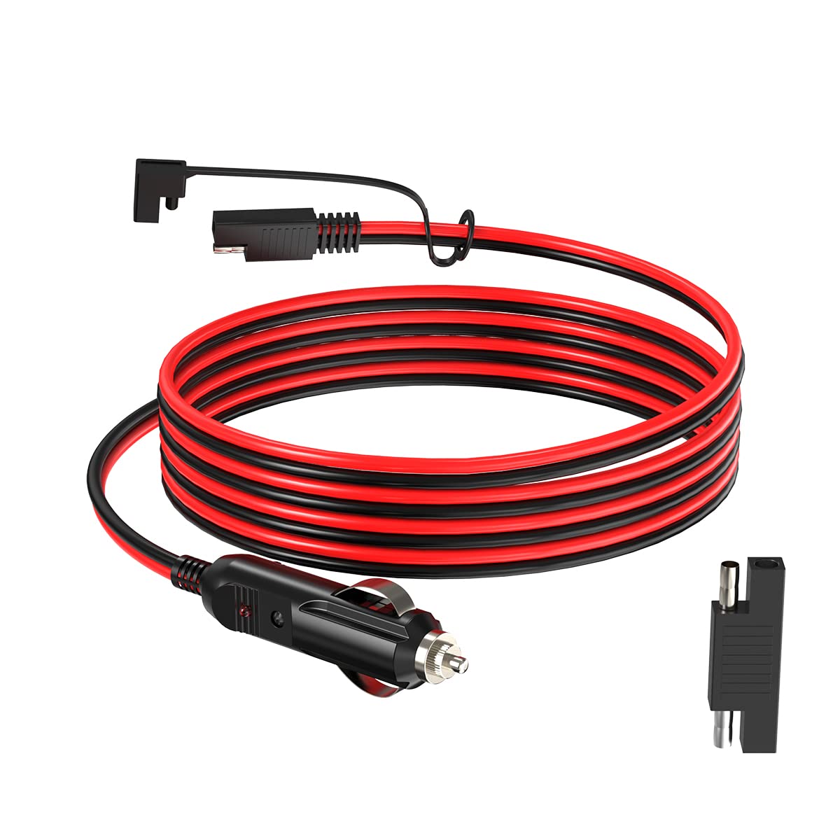 sae to cigarette lighter Amazon.com: ELFCULB 14AWG SAE to Car Cigarette Lighter 12V Cigarette Lighter  Male Plug to SAE Connector Extension Cable with SAE Polarity Reverse Adapter(5FT)  : Patio, Lawn & Garden