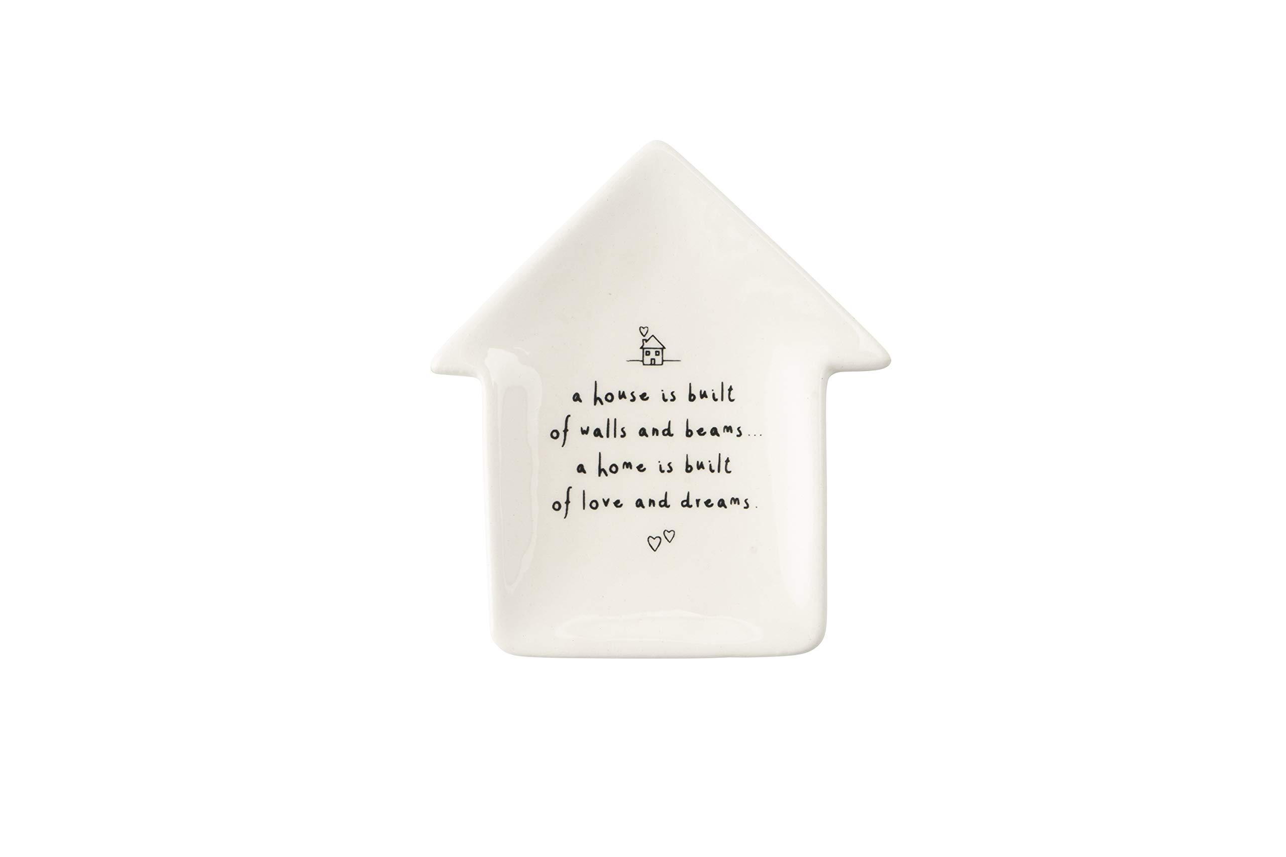 Cgb Giftware Red | Sent & Meant House Ring Dish | Sent & Meant Range | Jewellery Dish | Keepsakes | Special Things | Gb04137