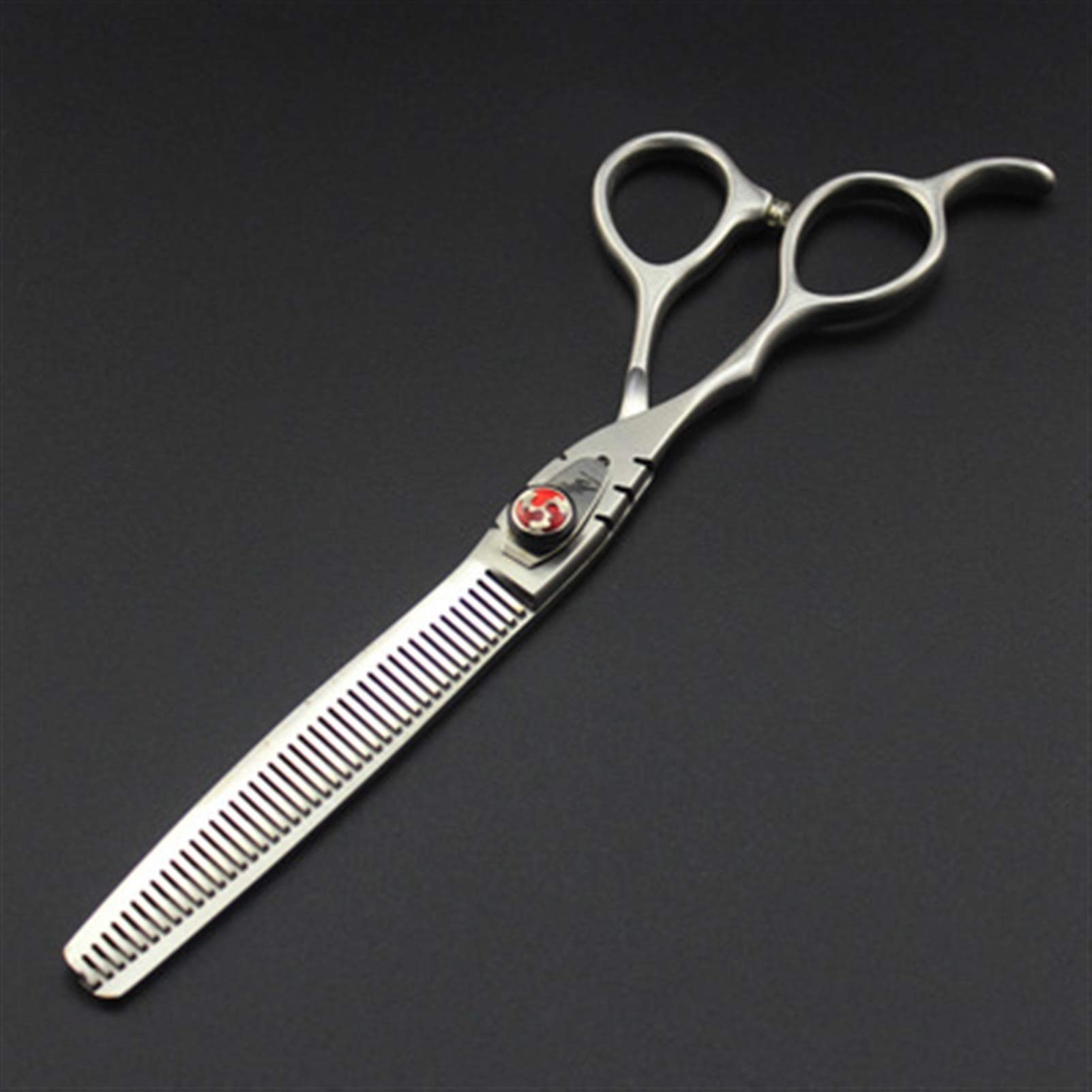 WYGC Scissors Ciseaux Coiffure Professionnel, Ensemble De Ciseaux De Coupe De Cheveux pour Hommes Femmes Enfants Salon Barbiers Utilisation à Domicile-7.0 Pouces