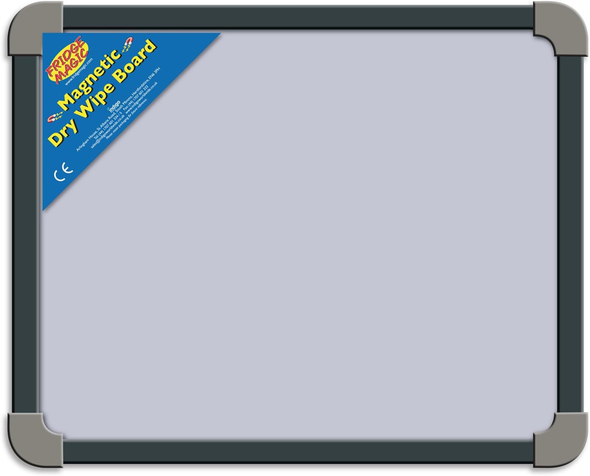 A4 Magnetic Whiteboard with Durable Frame - Versatile Mini Board for Office, Home, and Education - 30 x 25cm