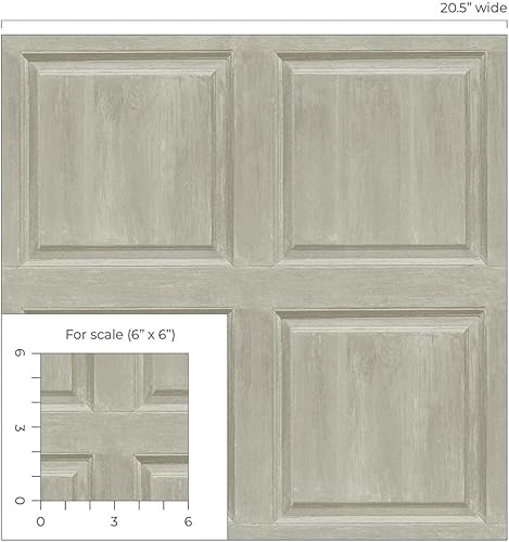 Miniatura 7 de NextWall Papel tapiz de imitación lavado para despegar y pegar (peltre cálido)