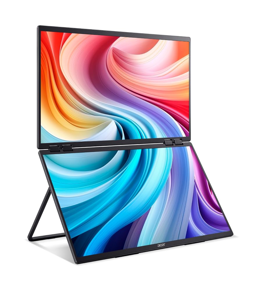 Acer Singapore Official Store PD163QT Portable Dual Screen Monitor