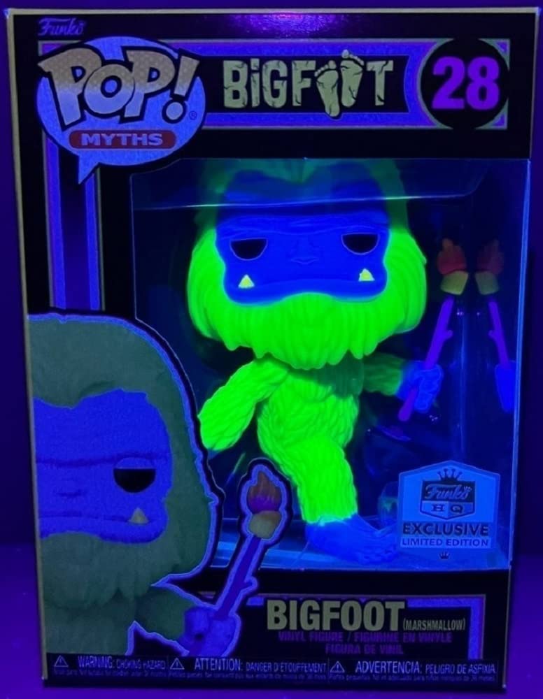 Amazon.com: Funko 69592 Pop! Myths - Bigfoot with Marshmallow HQ 