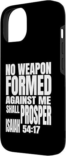 Miniatura 5 de iPhone 13 Pro No hay arma formada contra mí prosperará Isaías 5417