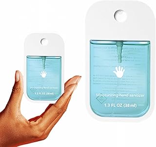 Mist Hydrating Hand Sanitizer Spray for Adults and Kids, 500-Sprays Each, Touch Hand Sanitizer Spray, Mist Hand Sanitizer,...