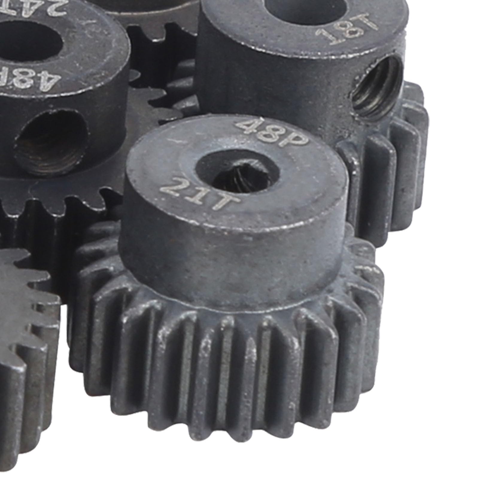Motorzahnrad, Motorritzel 14T‑30T 48P Stahl-RC-Car-Motorzahnradritzel, RC-Motorritzel, Ersatz-Motorzahnrad, RC-Car-Motorritzel for bürstenlosen Motor(28T)(21T)