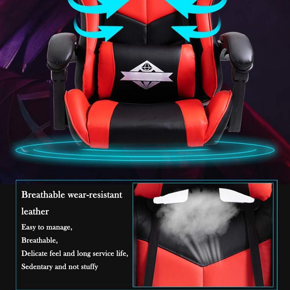 Renovation House Gaming Seats Computer Office Chair Gaming Chair Reclining Backrest Lift Swivel Chair A