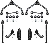 Vista 119 de Detroit Axle - Kit de suspensión delantera de 10 piezas para Chrysler 200 2007-2010 Sebring 2008-2014 Dodge Avenger 2008-2014, 2 brazos de control