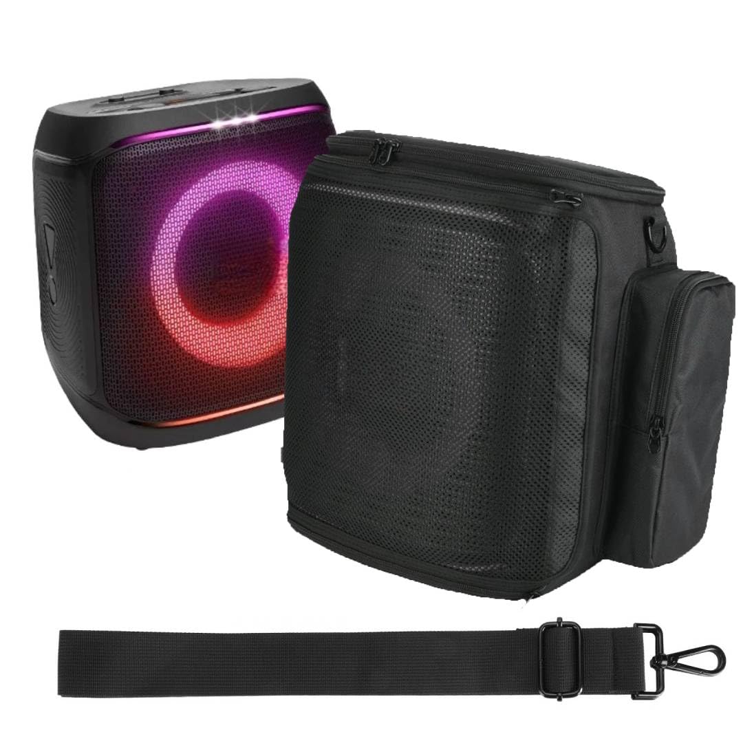 Carrying Case Travel Bag for JBL Partybox Encore 2 Portable Bluetooth Speaker, Portable Storage Bag Protective Tote Bag for Partybox Encore2 Speaker Case with Shoulder Strap