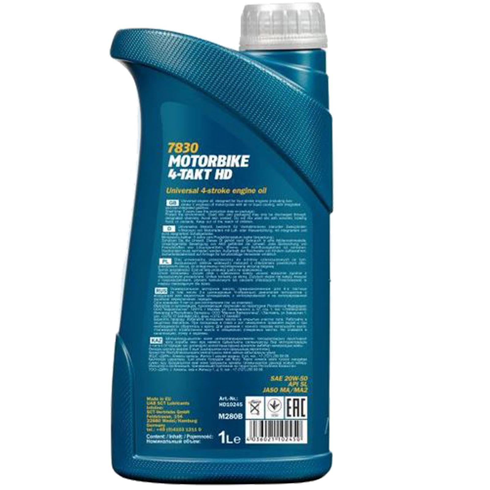 Mannol 10x Motoröl (10 L) | 10x7830-1,