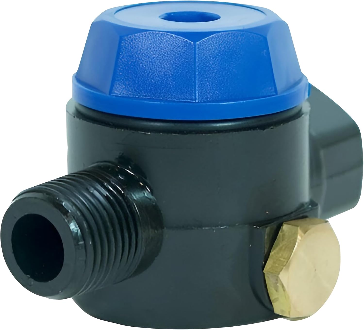 MTM Hydro Pressure Washer Water Pump Filter, 1/2" Female NPT Inlet x 1/2" Male NPT Outlet, Aluminum, Commercial-Grade, 23.0125