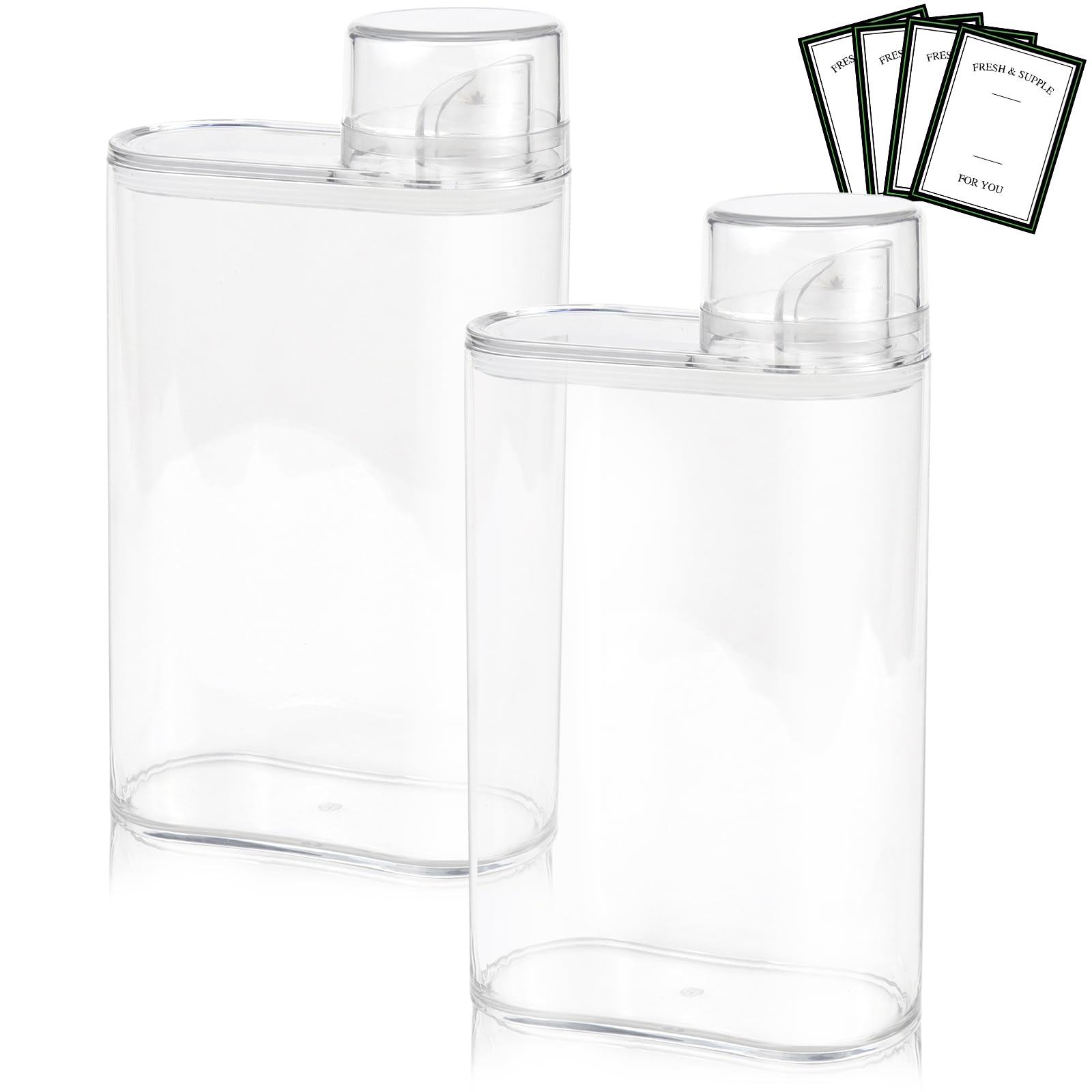 Contenitore Dosatore Detersivo 1800ml - Sigillato, Con Bilancia, Per Lavatrice - Foto 4