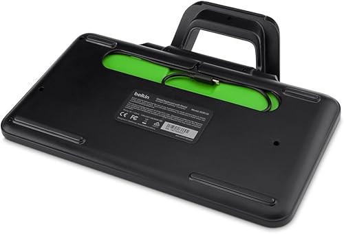 Miniatura 3 de Belkin Soporte de teclado con cable para Apple iPad - Soporte para tableta para Apple iPad, iPad Pro, iPad Mini y iPad Air modelos con puerto