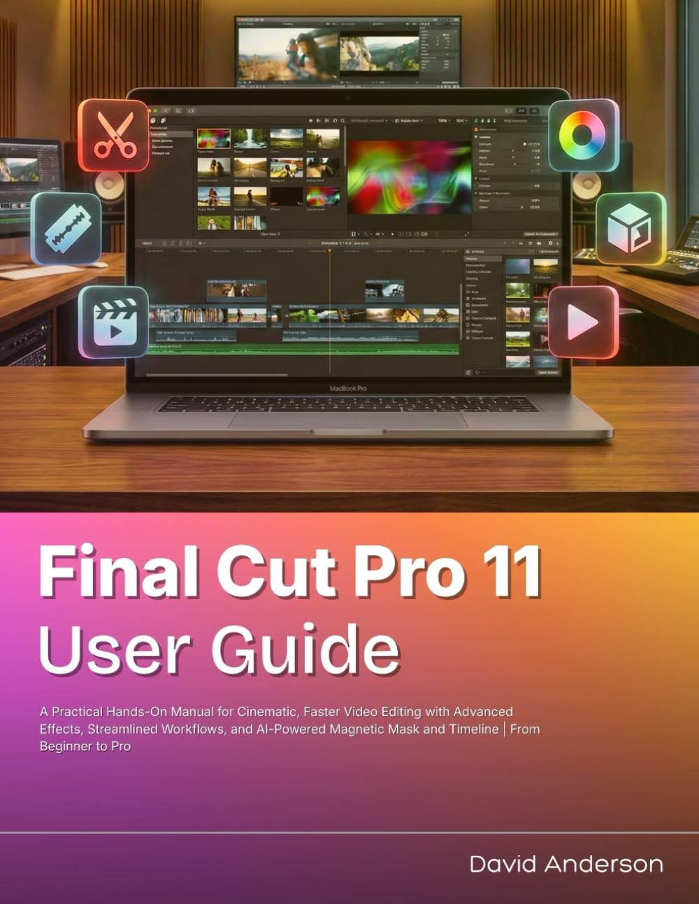 Final Cut Pro 11 User Guide: A Practical Hands-On Manual for Cinematic, Faster Video Editing with Advanced Effects, Streamlined Workflows, and ... Mask and Timeline | From Beginner to Pro