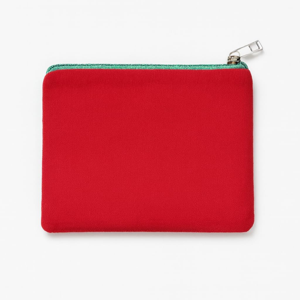 Pearl Beaded Coin Purse Handmade with Colorful Designs Savings Bag Small Zipper Pouch for Cash Card & Makeup (Sun of a Beach) - Image 3