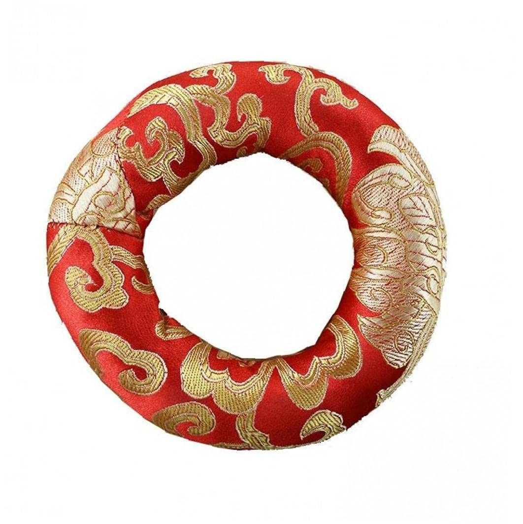 Onsinic 12Cm 1Pc Yoga Tibetan Singing Bowl Mat Himalayan Hand Hammered Chakra Meditation Belief Buddhist Supplies