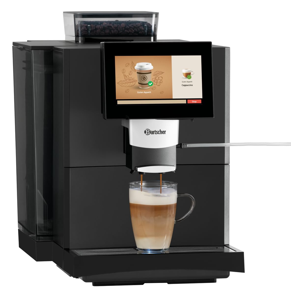 Bartscher Easy Plus 550, distributeur de café automatique, 4 litres, écran tactile