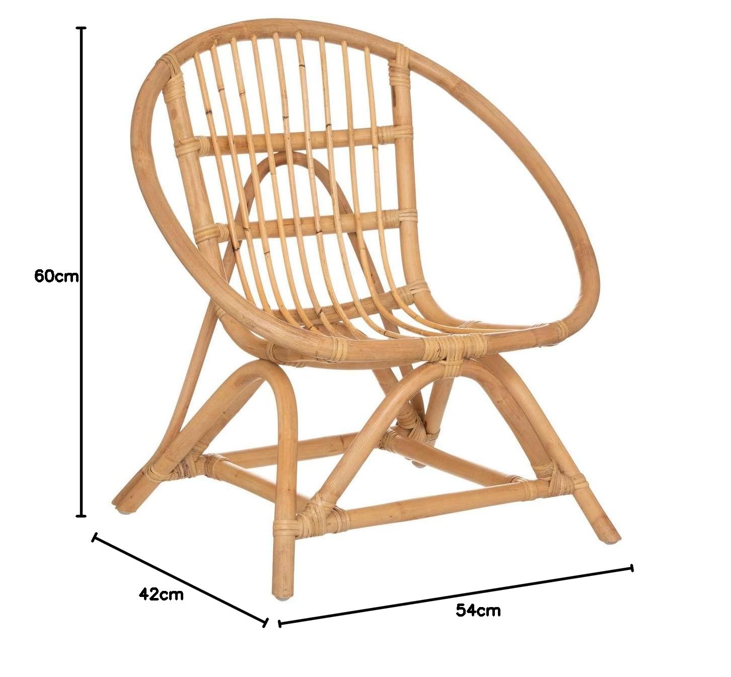 Atmosphera - Fauteuil Enfant Léo - rotin
