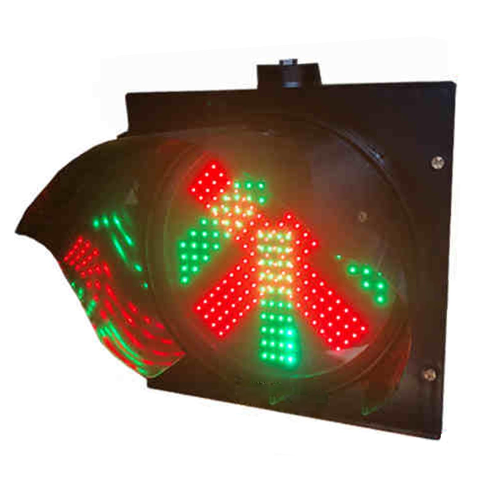 Feu de signalisation flèche verte 12V haute luminosité LED 300mm