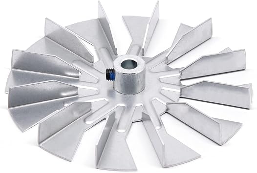 Criditpid Replacement 3-21-00661 Single Paddle Fan Blade for Harman Accentra, P35i & PF120 Pellet Stoves, 4 3/4" Single-sided Motor Blade.