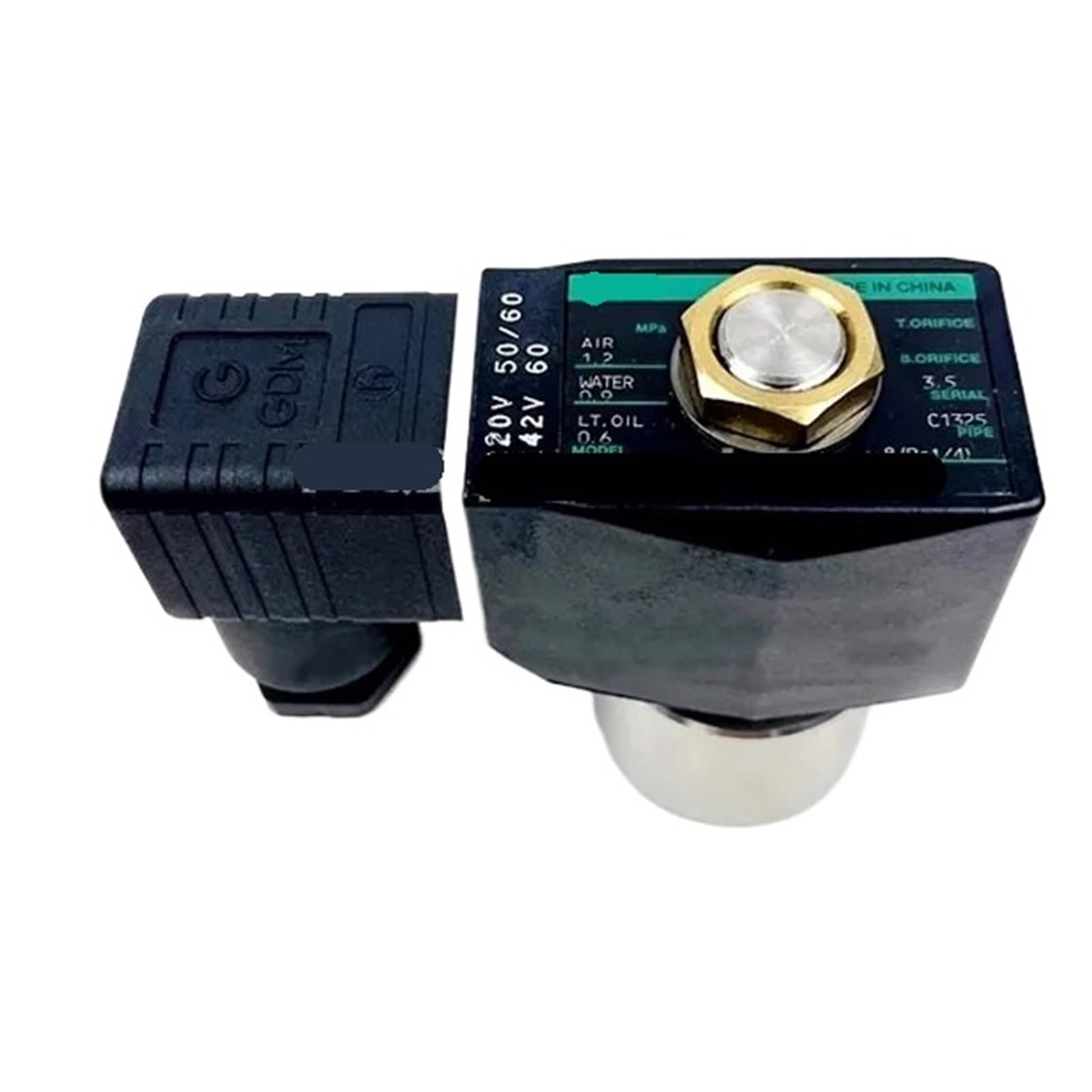 Électrovanne AB42-03-5-02E AC220V pour stopper les fuites de pression air