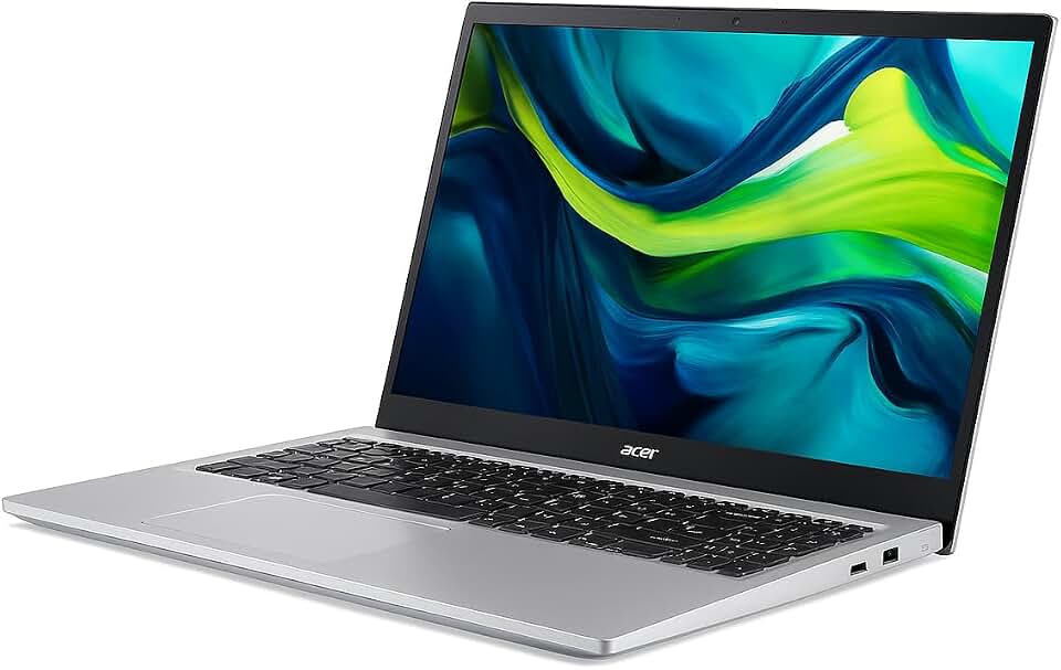 Acer Aspire GO AG15-21PT-R5GQ, Notebook 15.6 Polegadas Touch IPS FHD, AMD Ryzen 5 7520U, 8GB RAM DDR5, SSD 512GB, Windows 11, Prata Pura