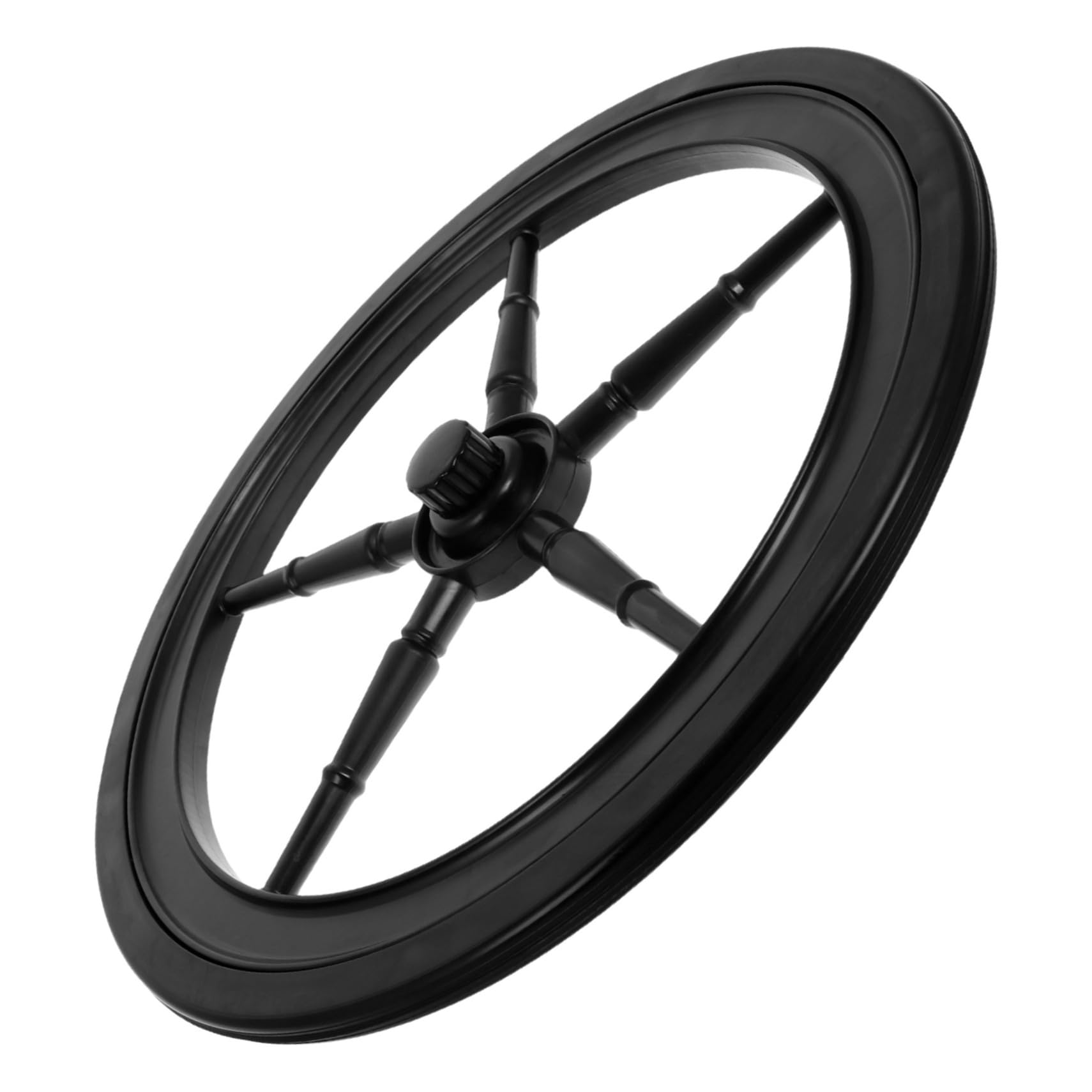 Roues pour chariot en caoutchouc solides de remplacement pour poussette de marché - 8