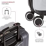 SwissGear unisexe 8028 Sac à bagages extensible côté dur Sinner - Valise