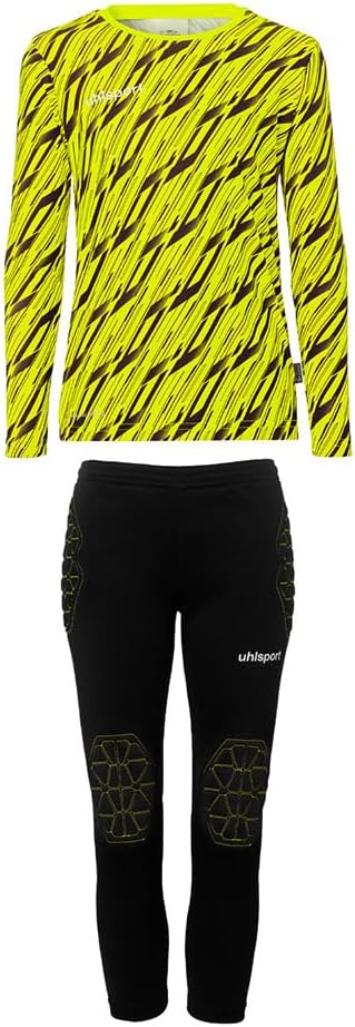 uhlsport Progressive Goalkeeper Bundle Junior Padded Shirt GK Pants Size 128