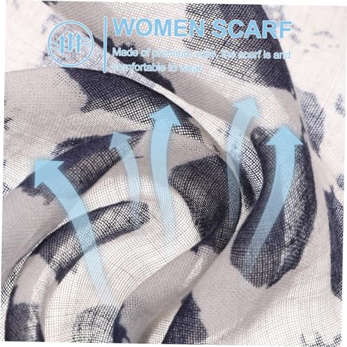 SAFIGLE Floral Print Fashion Casual Soft Women Scarf Bohemia Travel Scarf Beach Sun Block Shawl2