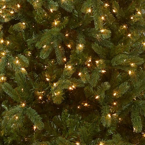 National Tree Company PEDD1-312-65 Pre-Lit 'Feel Real' Artificial Full Downswept Christmas Tree thumb #1