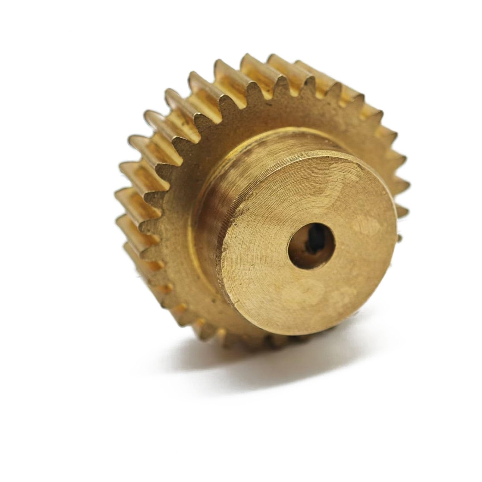 Gear, Brass Spur Gear with Step 0.5 Module 67 Teeth 33.5mm Diameter 1.98-12.7mm Bore(3.17mm bore)