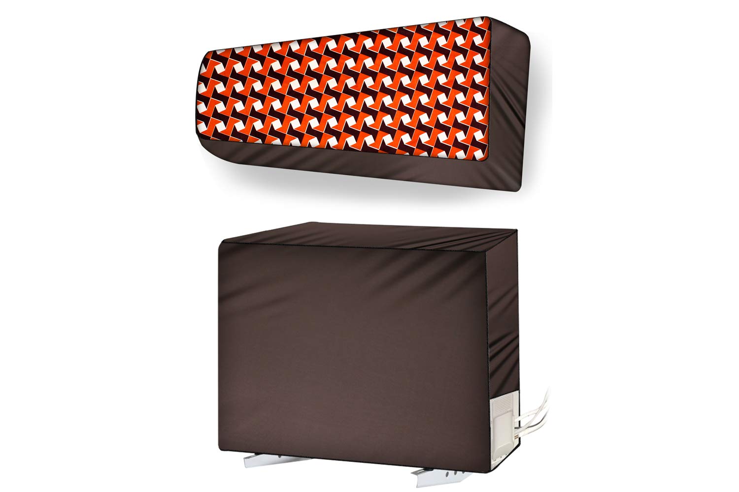 Stylista ac Cover Set of Indoor and Outdoor Unit for 2 ton Capacity Frieze Pattern Orange (B07WNYLNTV) Amazon Price History, Amazon Price Tracker