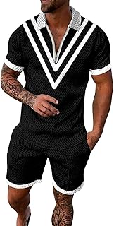 Chándal para hombre, color azul claro, 3D, de manga corta, pantalones cortos, para playa, tropical, pantalones cortos, traje deportivo, traje de gimnasia rítmica