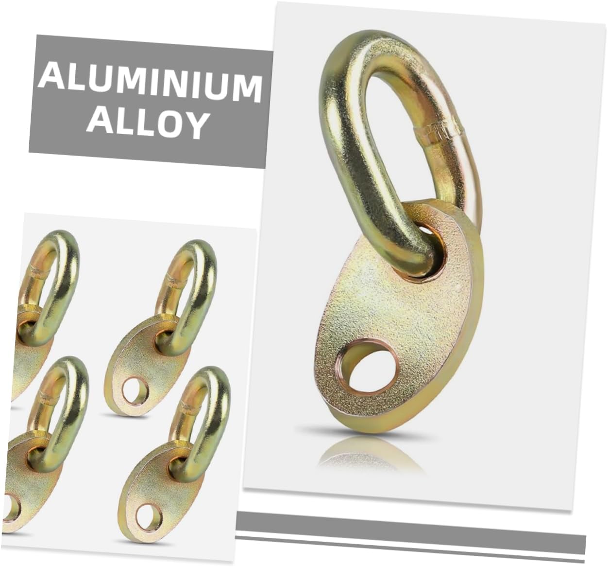 SOLUSTRE 4pcs Engine Lift Bracket Set Engine Lifting Hook and Crane Sling Kit for Heavy Duty for Applications